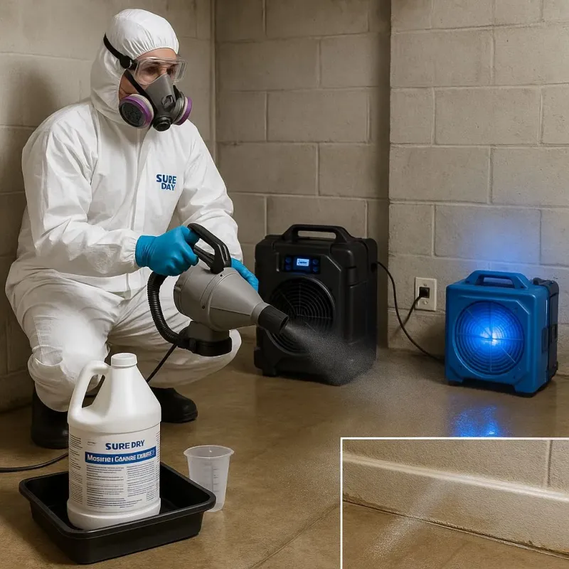 Sanitization and Odor Removal process in Bentleyville, PA