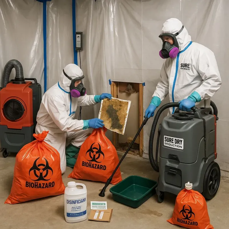 Contaminated Water Handling Protocols process in Bentleyville, PA