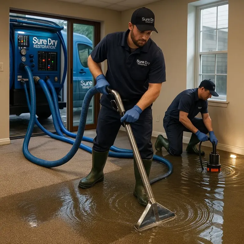Water Extraction and Removal process in Bentleyville, PA